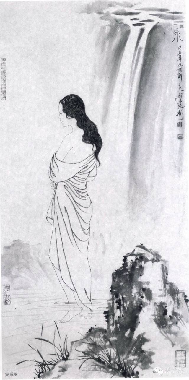 绘画小课堂| 古人今人，男人女人，白描人物怎么画？一一击破