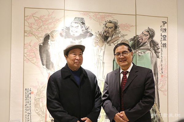 第八届全国“长城杯”书画展亮相涿州