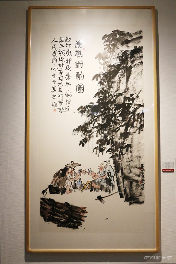 “吴悦石、莫言、杨华山翰墨三人行”展览行至威海