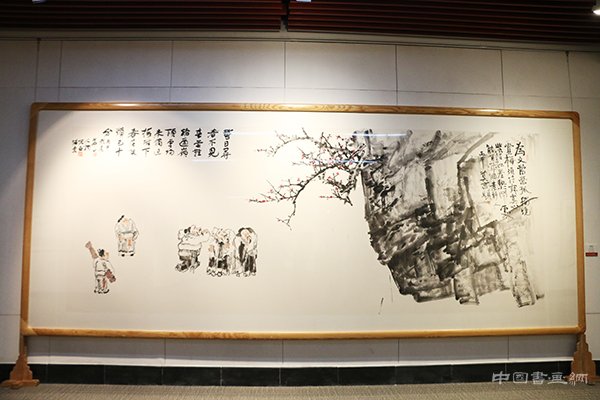 “吴悦石、莫言、杨华山翰墨三人行”展览行至威海