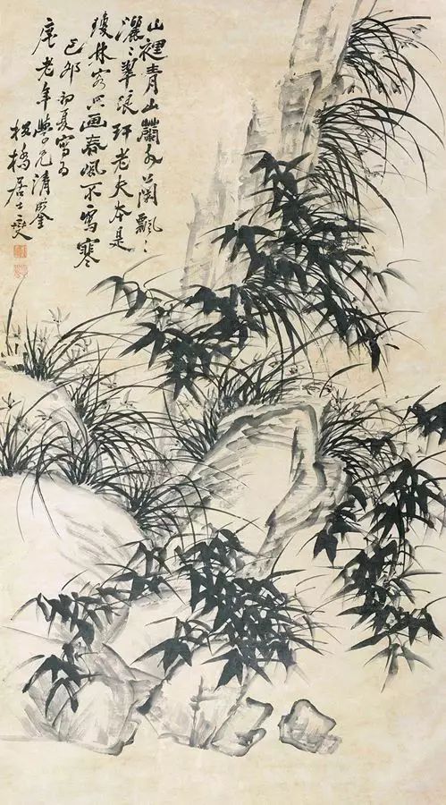 郑板桥画兰，画的是兰花的骨头！